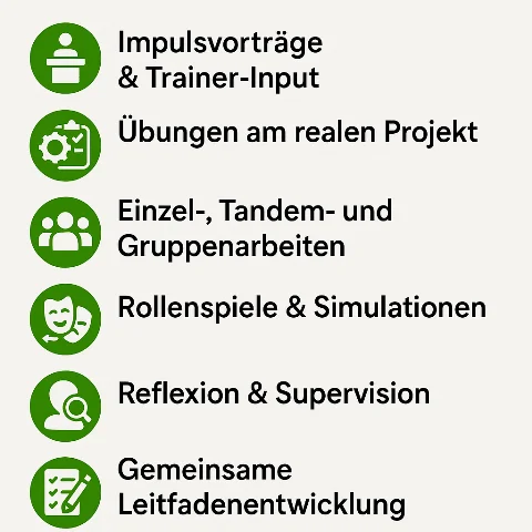 Meine Seminarmethoden