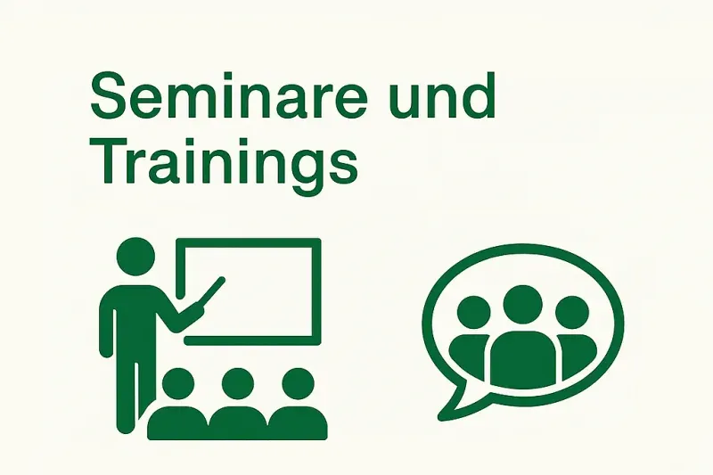 Seminare und Trainings - Kompetenzen gezielt entwickeln